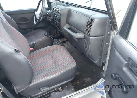 2000 Jeep Wrangler Se из США, поврежденный, VIN 1J4FA29P4YP729053